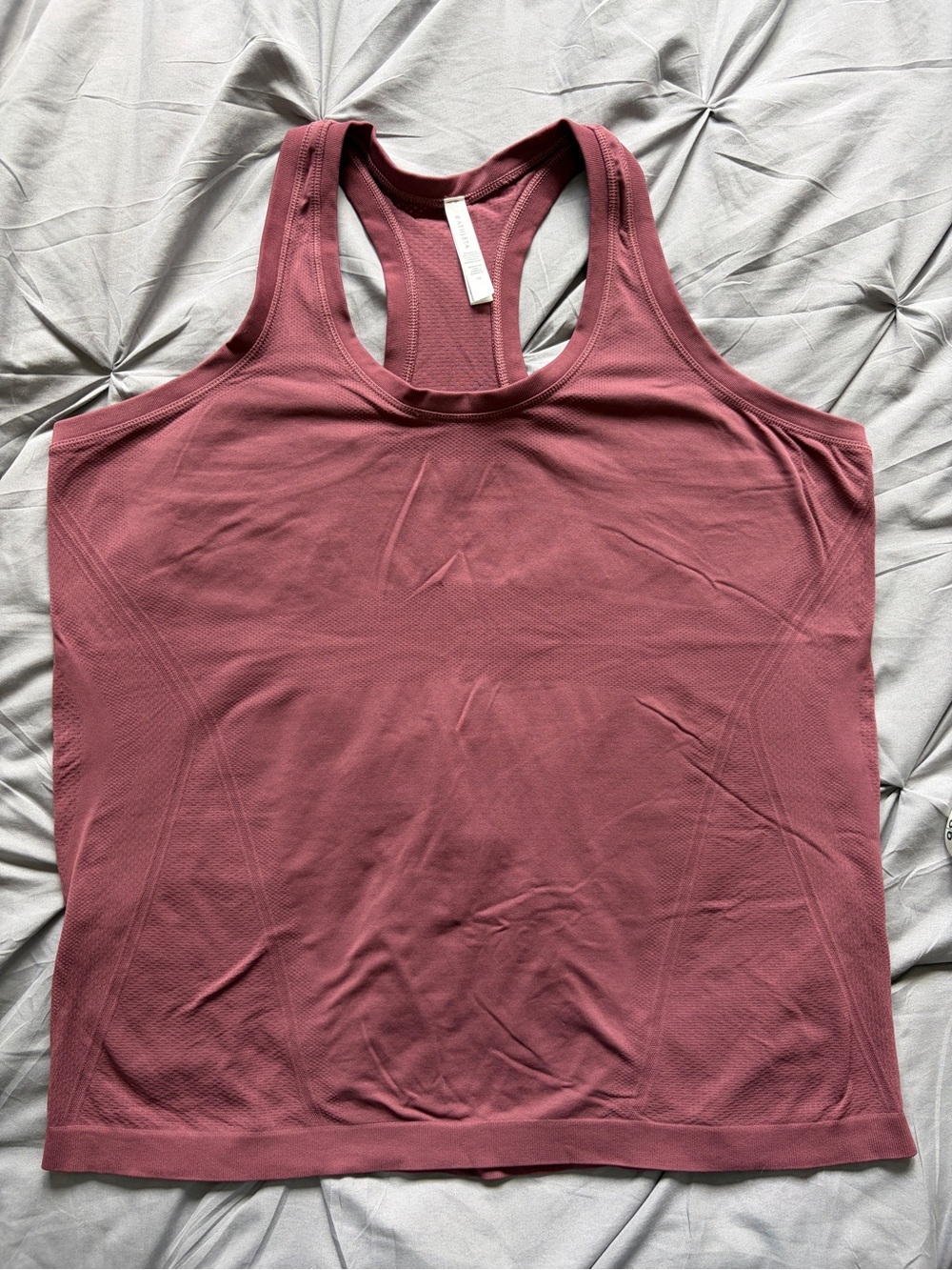 Athleta Burgundy Racerback Performance Tank - Picture 4 of 10